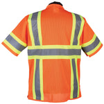 M7138-Griffith Class III Safety Vest Safety Orange