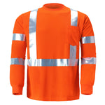 3500-Griffith Hi Viz Class III Safety Shirt Orange