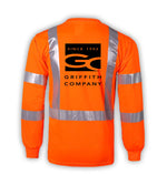 3500-Griffith Hi Viz Class III Safety Shirt Orange